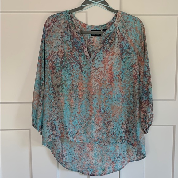 {Cynthia Rowley} sheer top - Picture 1 of 3